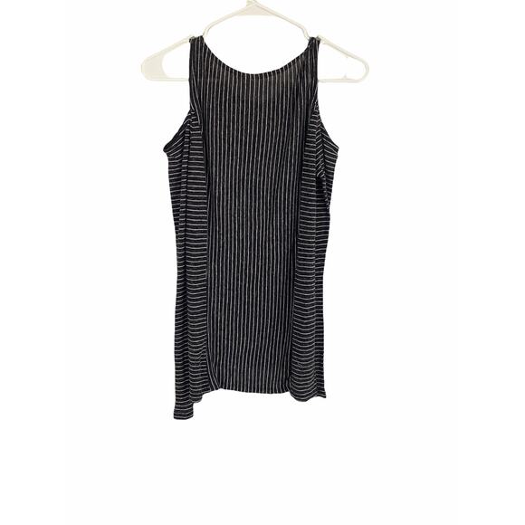 Cato Black & White Striped Tank Top Small - Picture 2 of 3